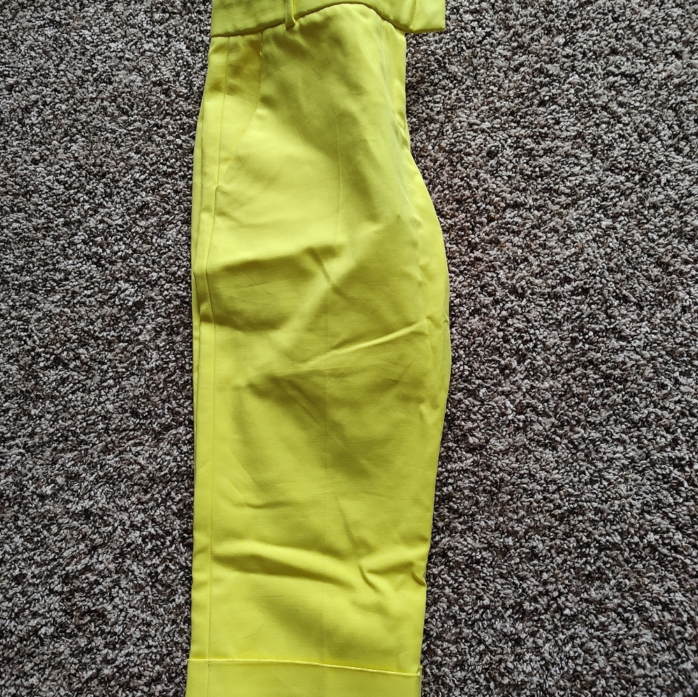 KaufmanFraco Sunshine Yellow Bermuda Shorts